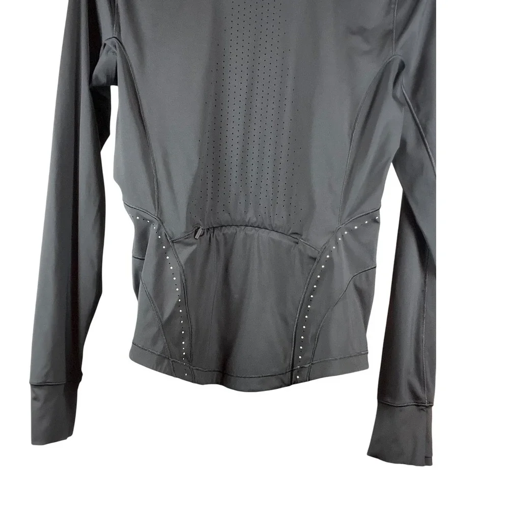 Lululemon Flash Forward Half Zip, Black, Size 6 - Picture 8 of 8